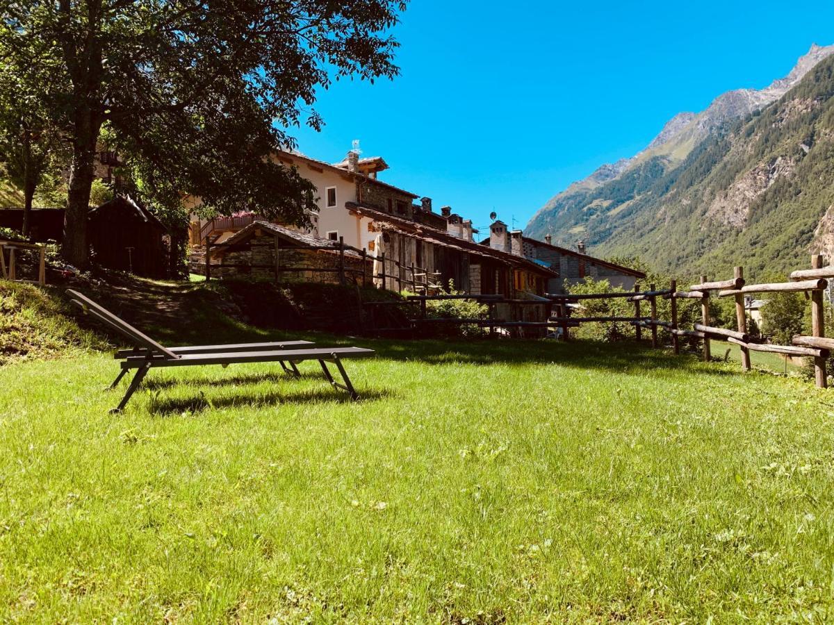 Lo Paglier - Le Four Des Alpes Lägenhet Rhemes-Saint-Georges Exteriör bild